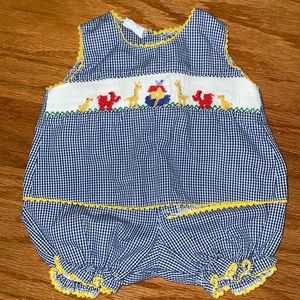 Noah’s Ark Bloomer set
